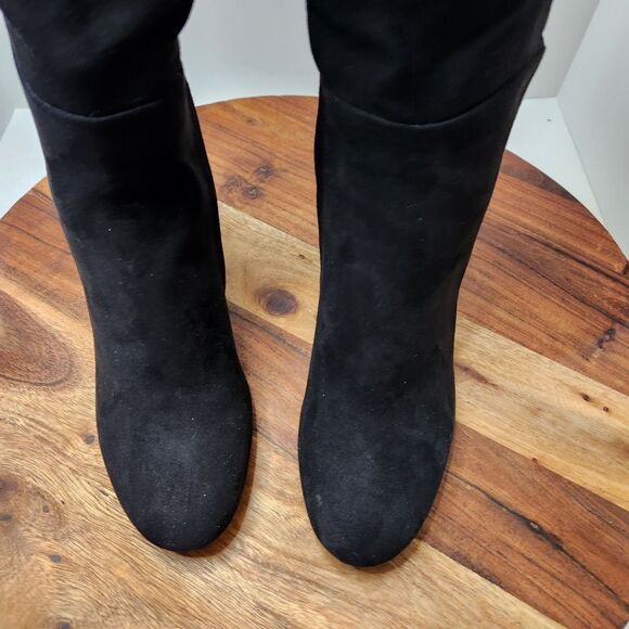 Kenneth Cole Reaction Corie Lace Boots – Women’s 8.5, Black Tall Zip - Picture 7 of 12